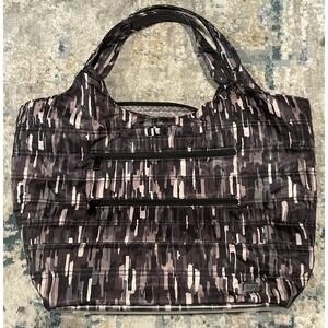 Lug Gondola XL Camo Blue & Purple Tote Bag Handbag Travel‎ Bag